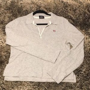 Polo Jeans Co. Ralph Lauren Crop Polo Long Sleeve